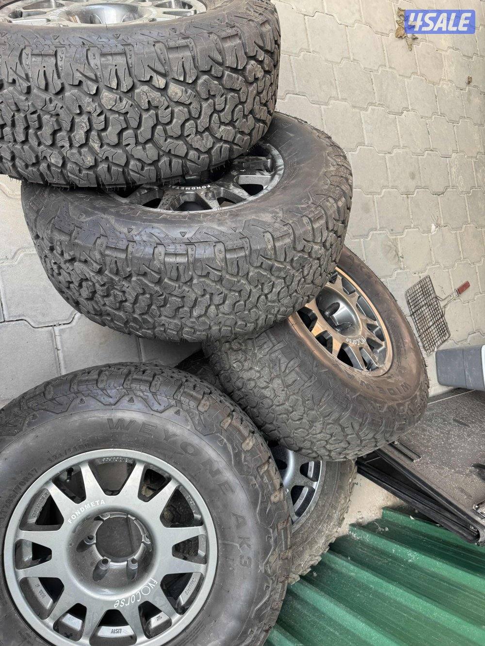 للبيع 5 رنقات ايفو كورس مع تواير يدد0