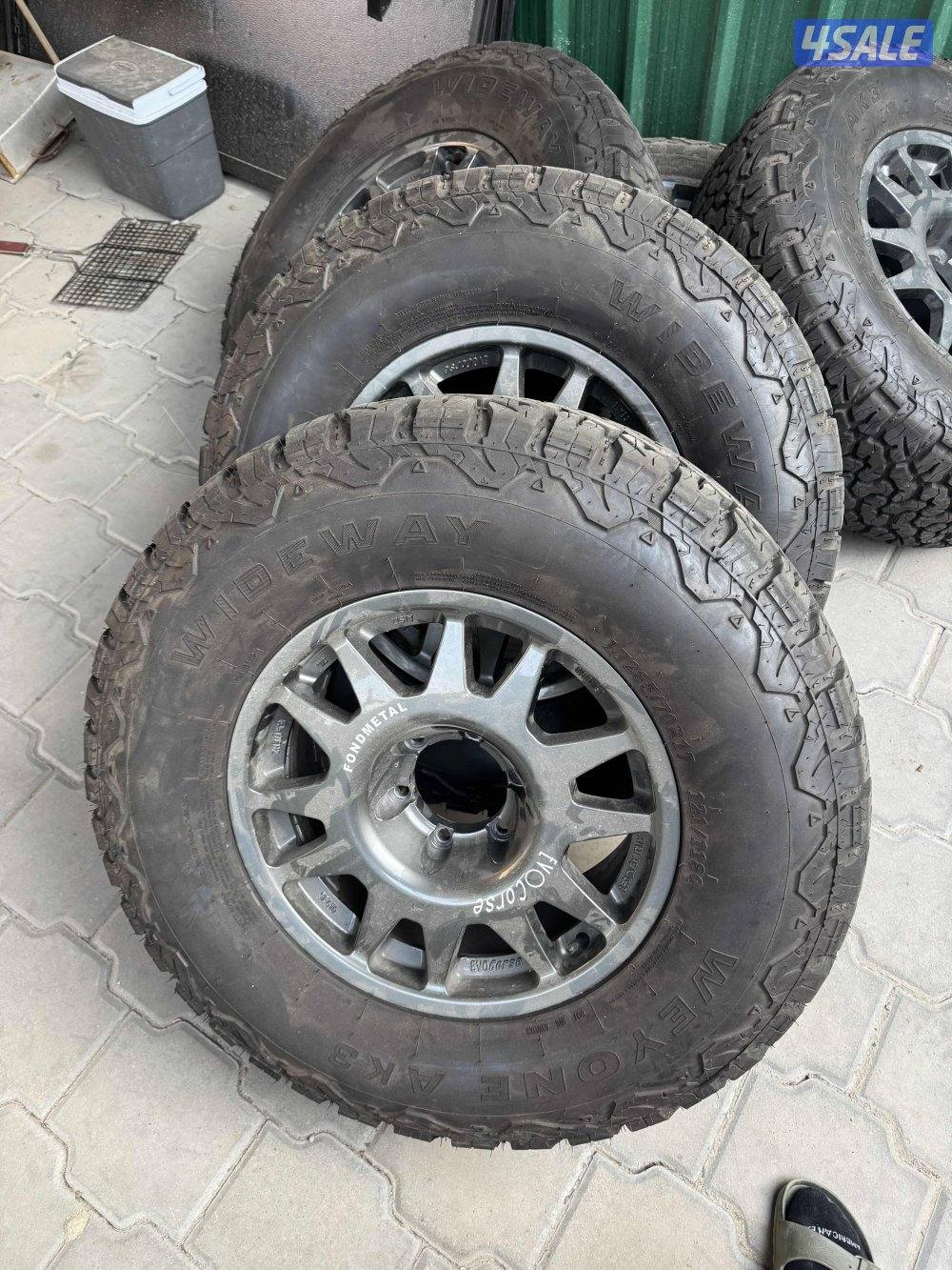 للبيع 5 رنقات ايفو كورس مع تواير يدد1