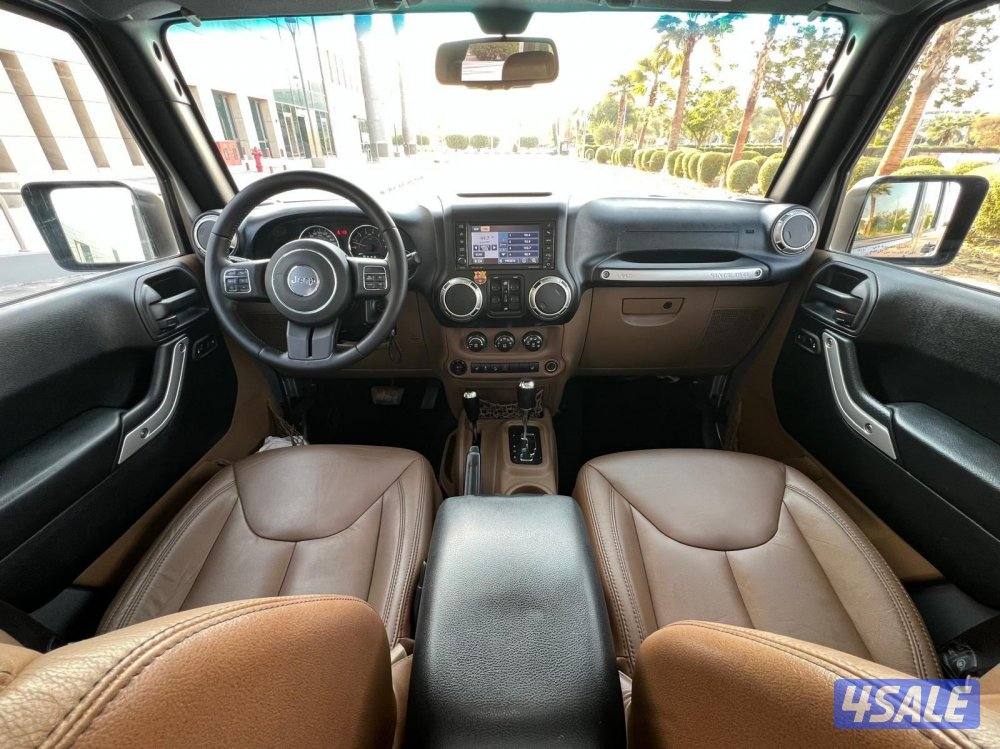 للبيع جيب رانقلر صحارى اعلى فئه موديل 2017 ( شـرط الـفـحـص )12