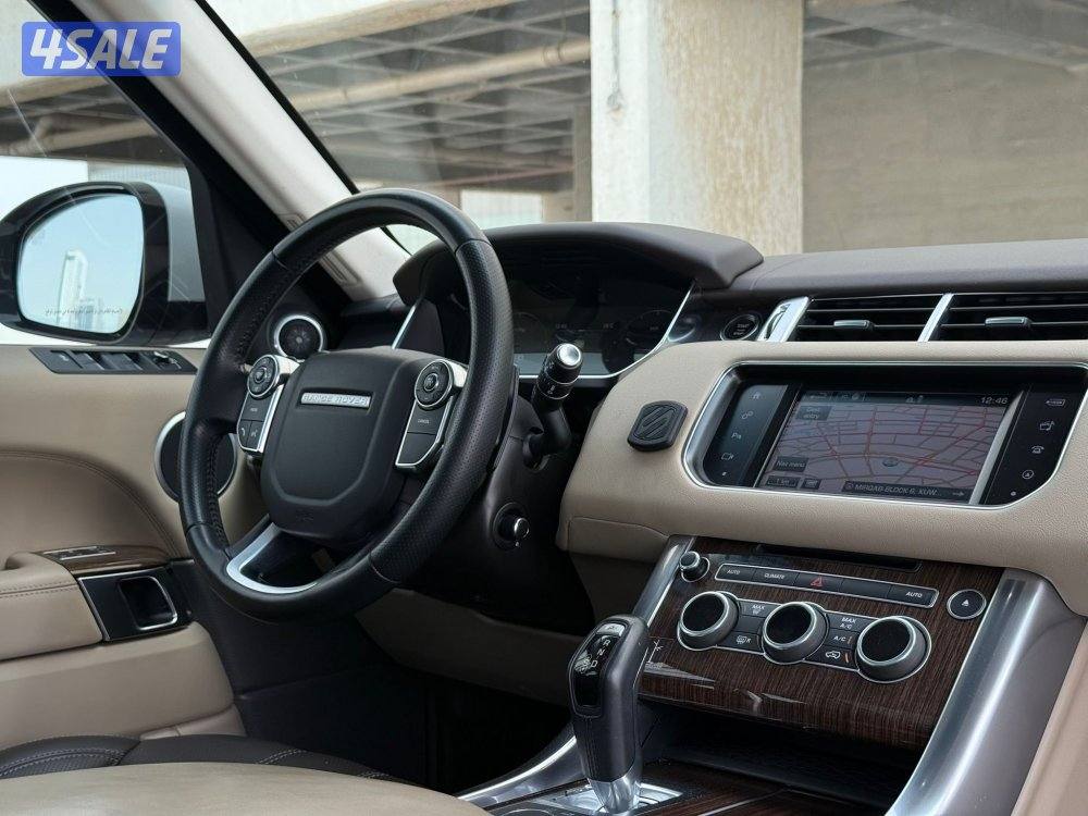 رنج روفرSPORT HSE V6 موديل2016 عداد125الف وارد الغانم سيرفس منتظم6
