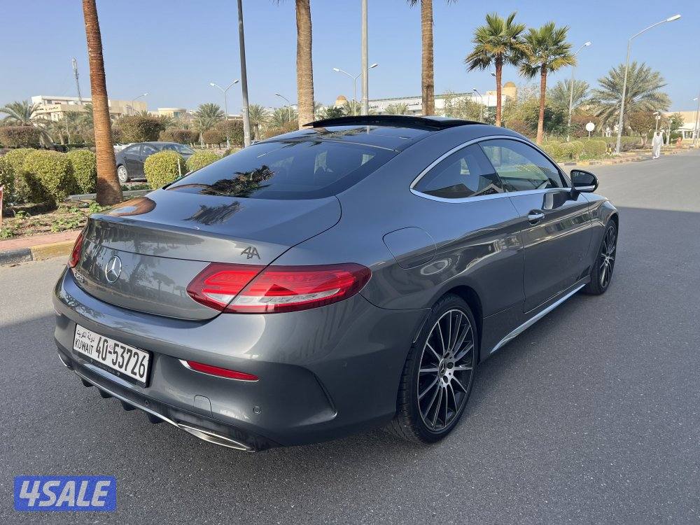 للبيع مرسيدس C200 موديل 2017 ( شـرط الـفـحـص ) عداد 115 فـقـط6