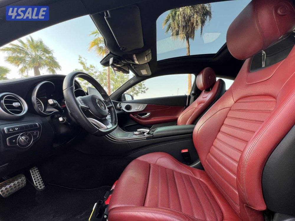 للبيع مرسيدس C200 موديل 2017 ( شـرط الـفـحـص ) عداد 115 فـقـط10