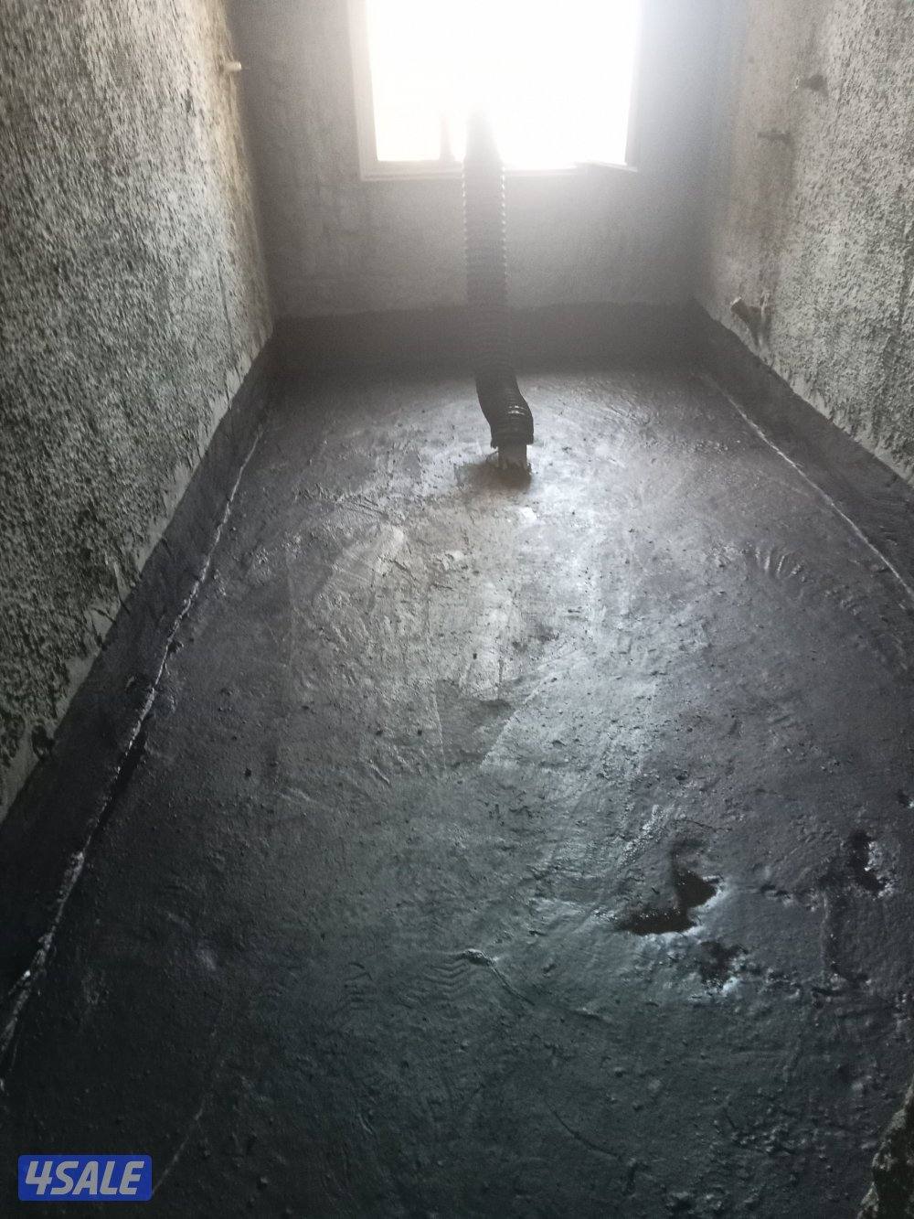 عمل جميع انواع العوازل اسطح حمامات مطابخ للشمريكي شروف ابو حسين للعواس2