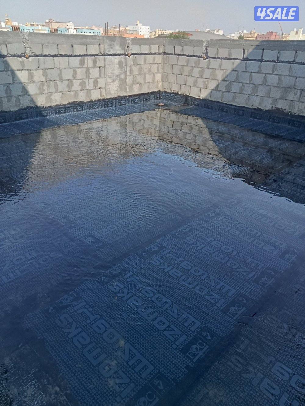 عمل جميع انواع العوازل اسطح حمامات مطابخ للشمريكي شروف ابو حسين للعواس3