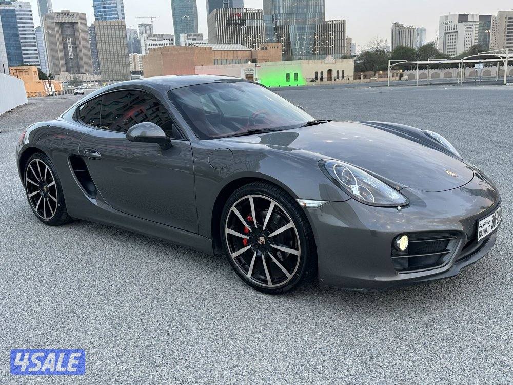 بورش كايمان S _ موديل 2014 _صبغ الوكالة ( مرفق الفحص ) عداد 172 Km0