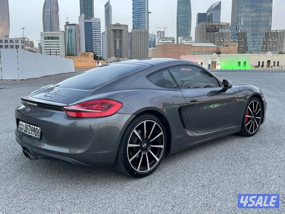 بورش كايمان S _ موديل 2014 _صبغ الوكالة ( مرفق الفحص ) عداد 172 Km2