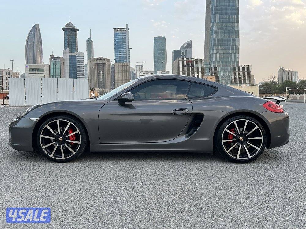 بورش كايمان S _ موديل 2014 _صبغ الوكالة ( مرفق الفحص ) عداد 172 Km3