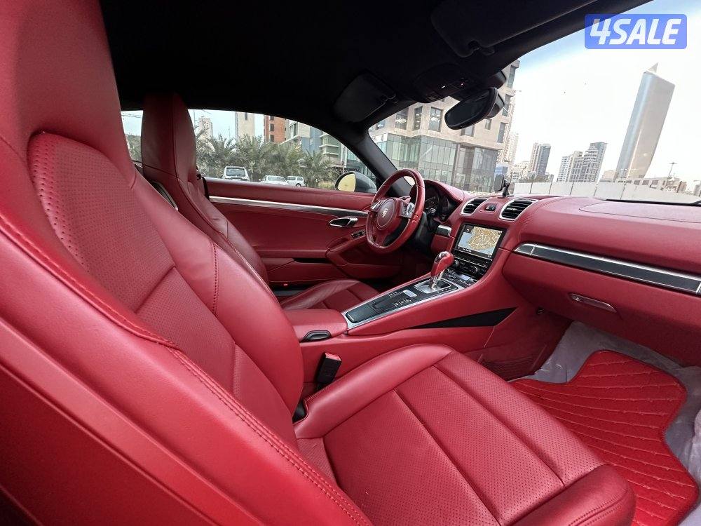 بورش كايمان S _ موديل 2014 _صبغ الوكالة ( مرفق الفحص ) عداد 172 Km8