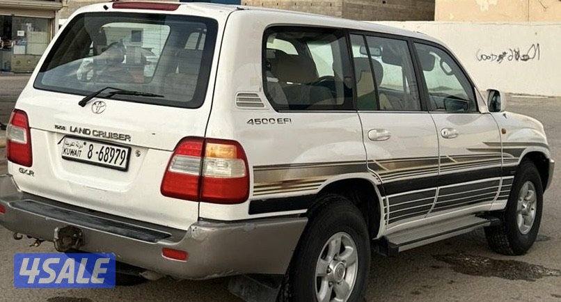 لاندكروز2001 استعمال شخصي عليه بالون جديد من 3 شهور مركبه نافض بطنه شه0