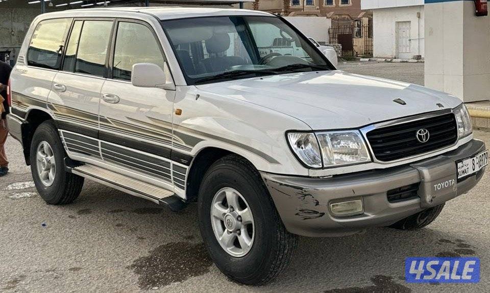 لاندكروز2001 استعمال شخصي عليه بالون جديد من 3 شهور مركبه نافض بطنه شه1