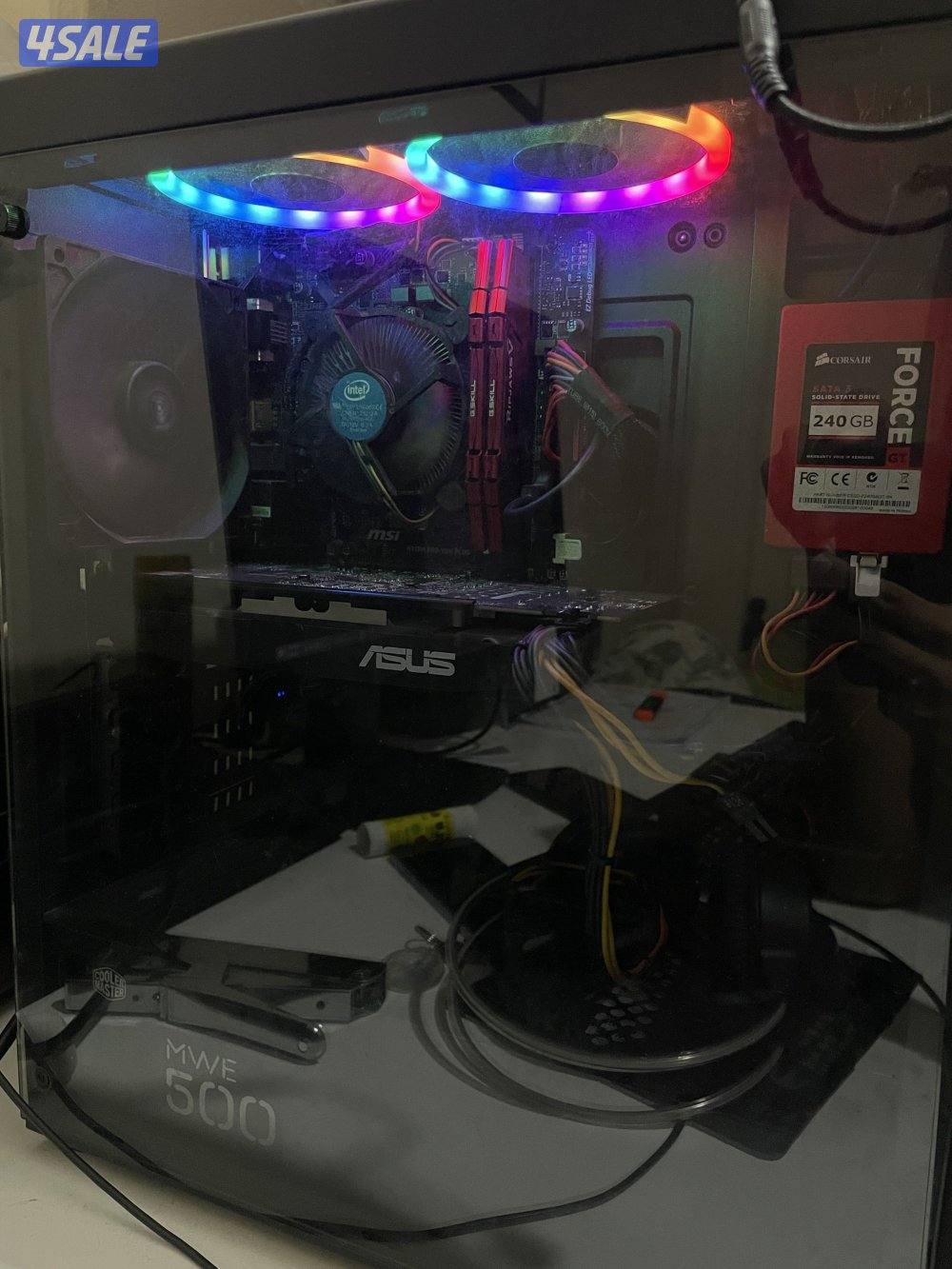 Gaming pc Desktop – Intel i5-9400F | RX580 8GB | 16gb ram 256gb ssd3