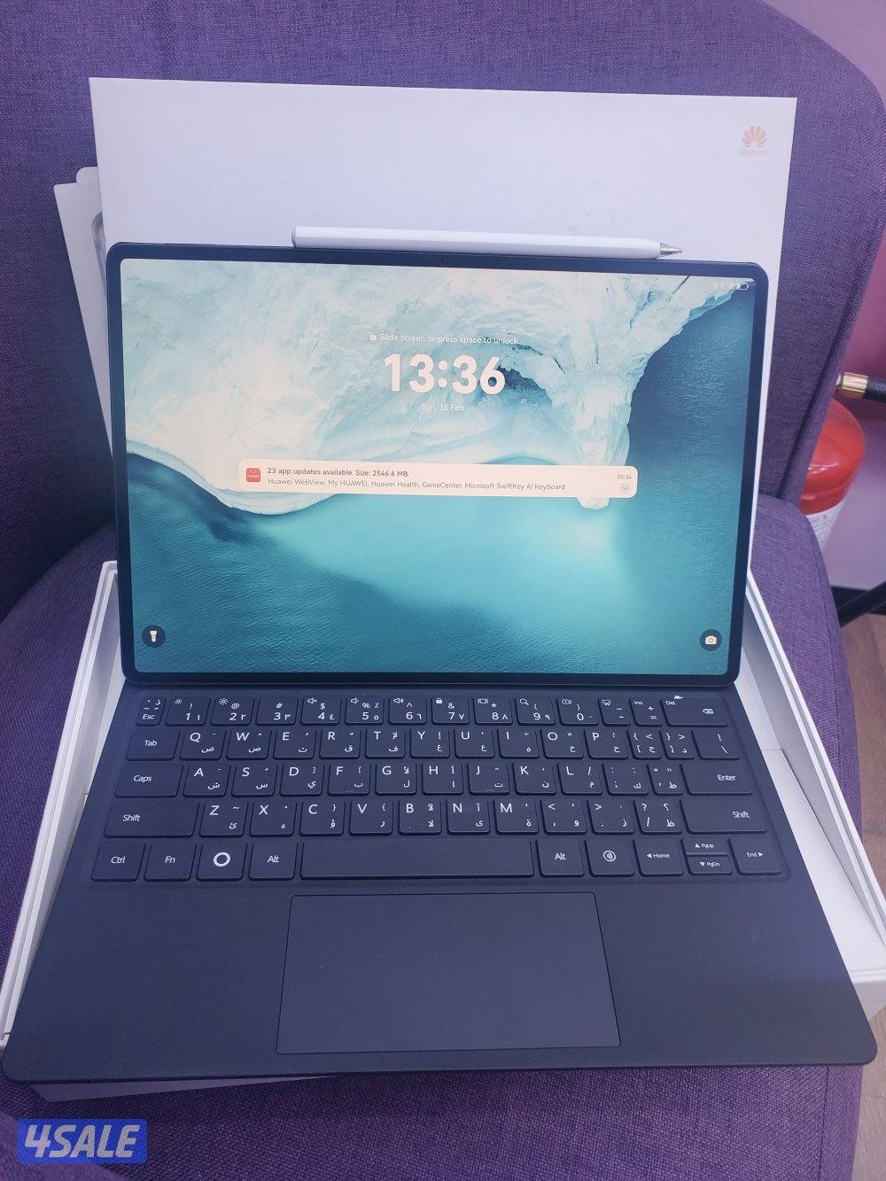 ميت باد برو (2025) شاشة 12.2 بوصة، ذاكرة وصول عشوائي 12 جيجابايت، سعة1