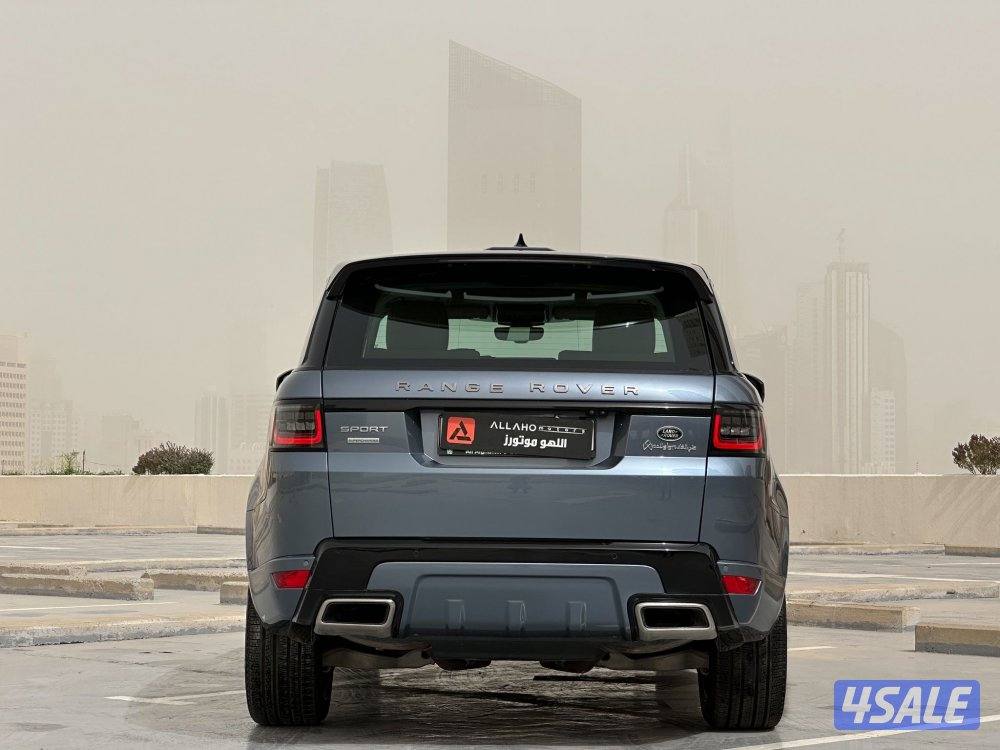 رنج روفرSPORT SUPERCHARG V8 موديل2018 عداد70الف الغانم سيرفس منتظم5