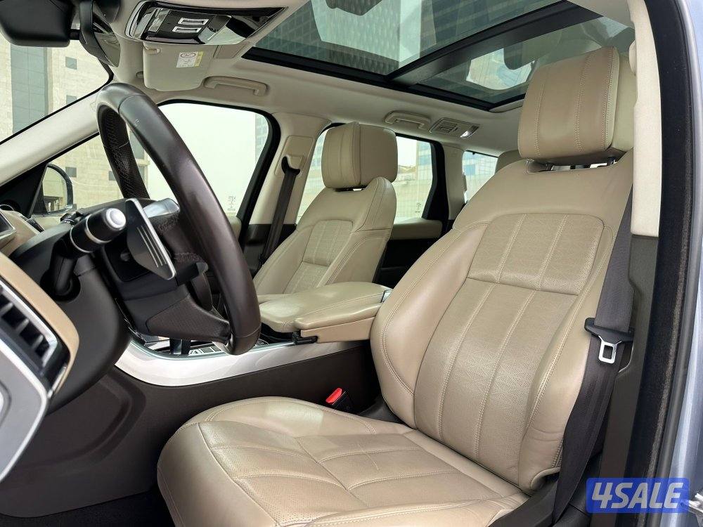 رنج روفرSPORT SUPERCHARG V8 موديل2018 عداد70الف الغانم سيرفس منتظم10