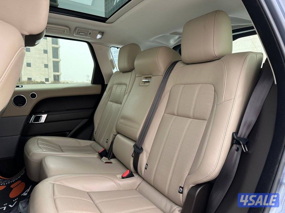 رنج روفرSPORT SUPERCHARG V8 موديل2018 عداد70الف الغانم سيرفس منتظم11