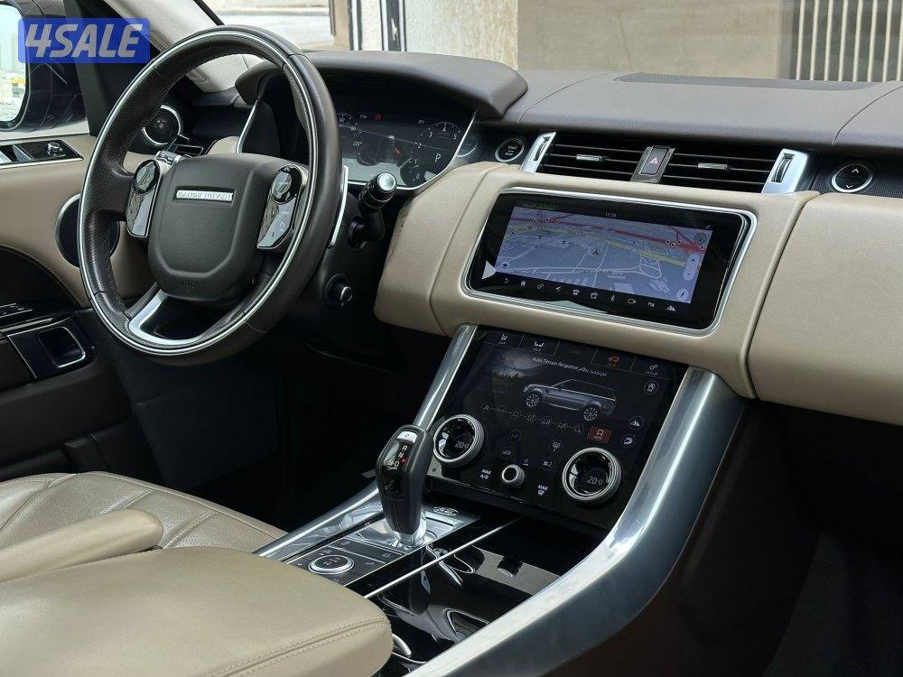 رنج روفرSPORT SUPERCHARG V8 موديل2018 عداد70الف الغانم سيرفس منتظم13