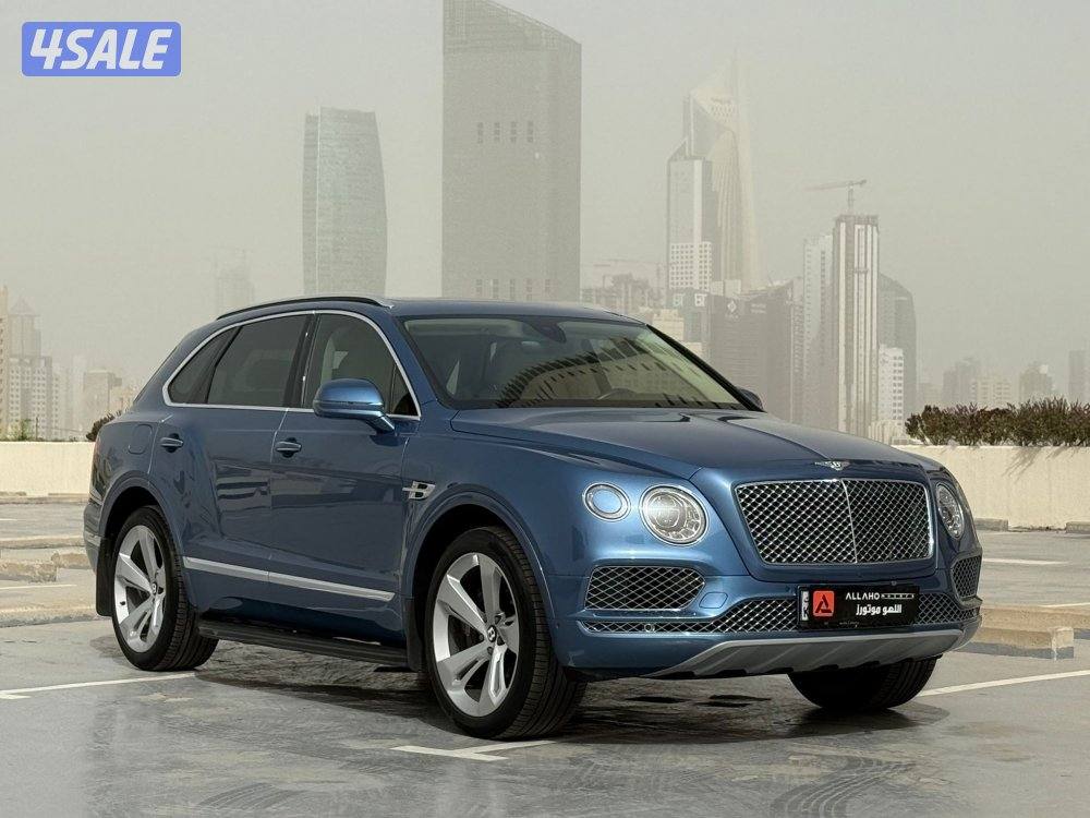 بنتليBENTAYAGA V8 موديل2019 عداد43الف كيلو وارد الزياني تحت الكفاله0