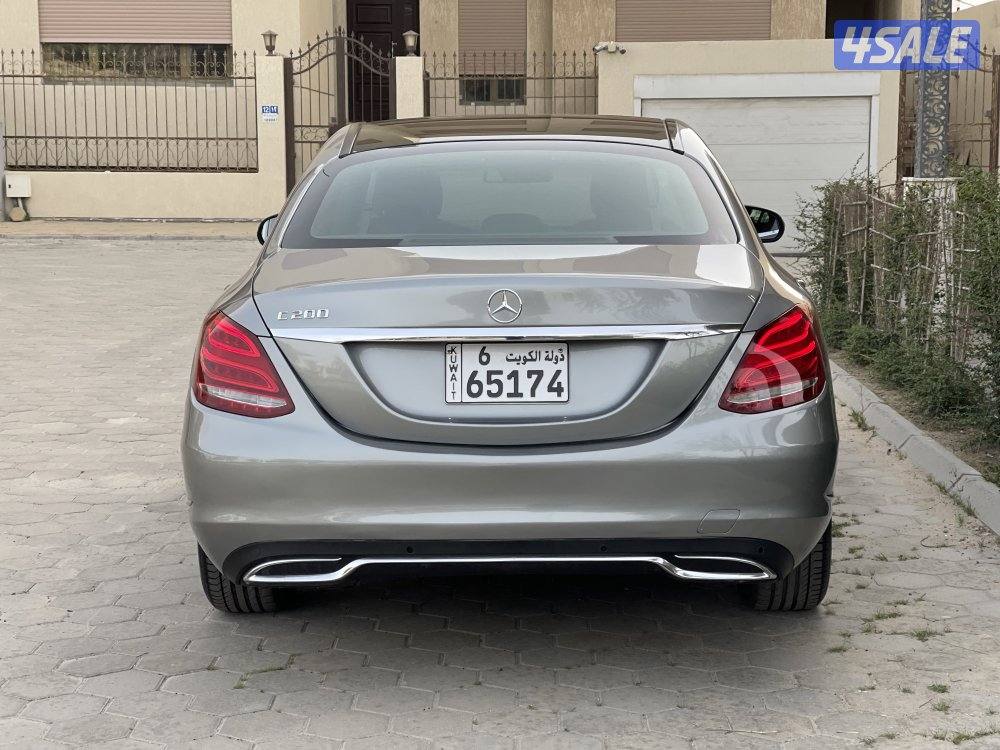 مرسيدس C200 ماشي 78 موديل 20154