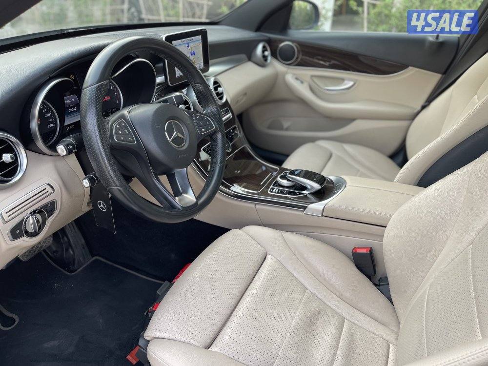 مرسيدس C200 ماشي 78 موديل 20158