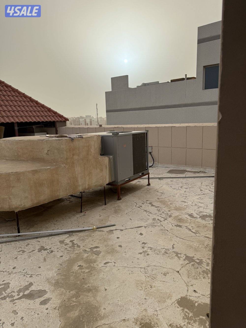 للايجار شقة غرفة وصالةمع حوش السطح6