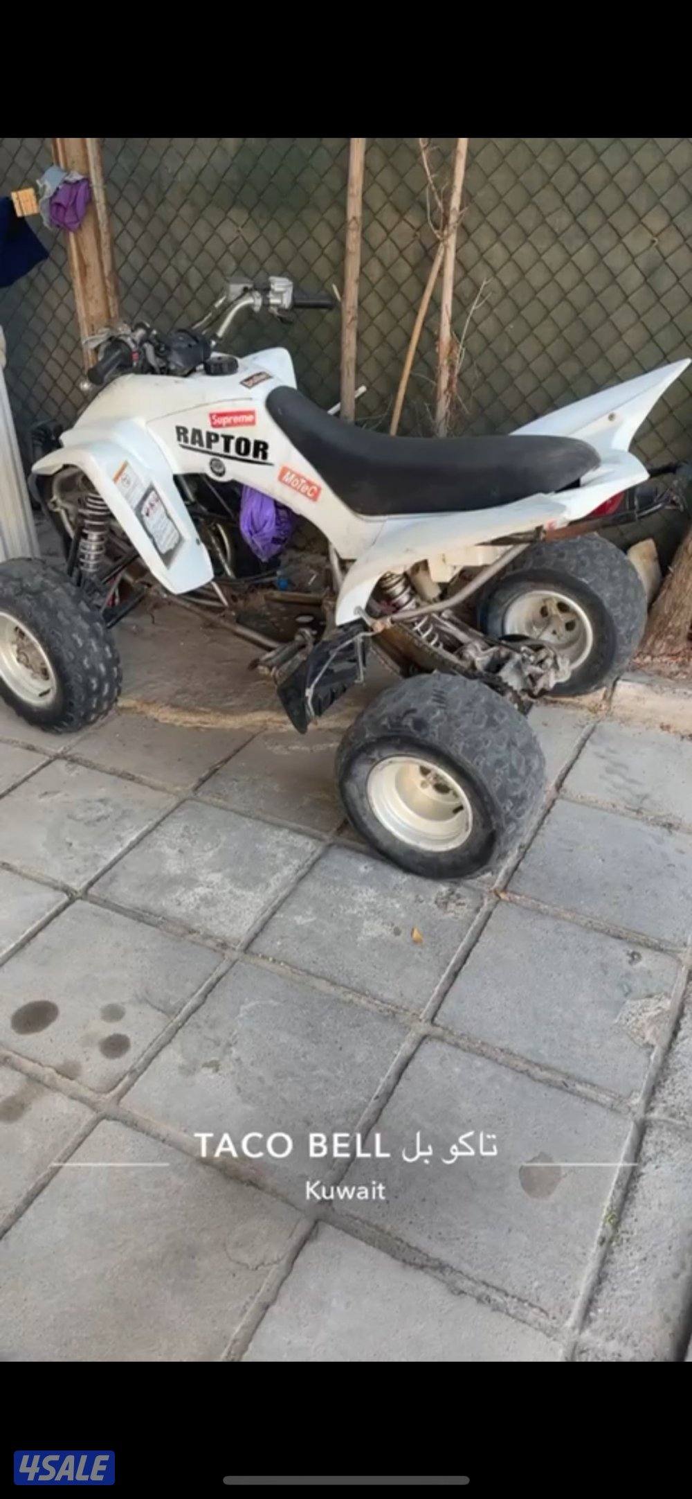 للبيع رابتر 350 موديل 20130