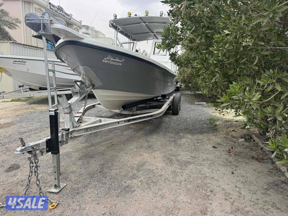 للبيع الختال  27 قدم موديل 2021 نظيف جذاً علي 200/200 ياماها عكس ستاندر5