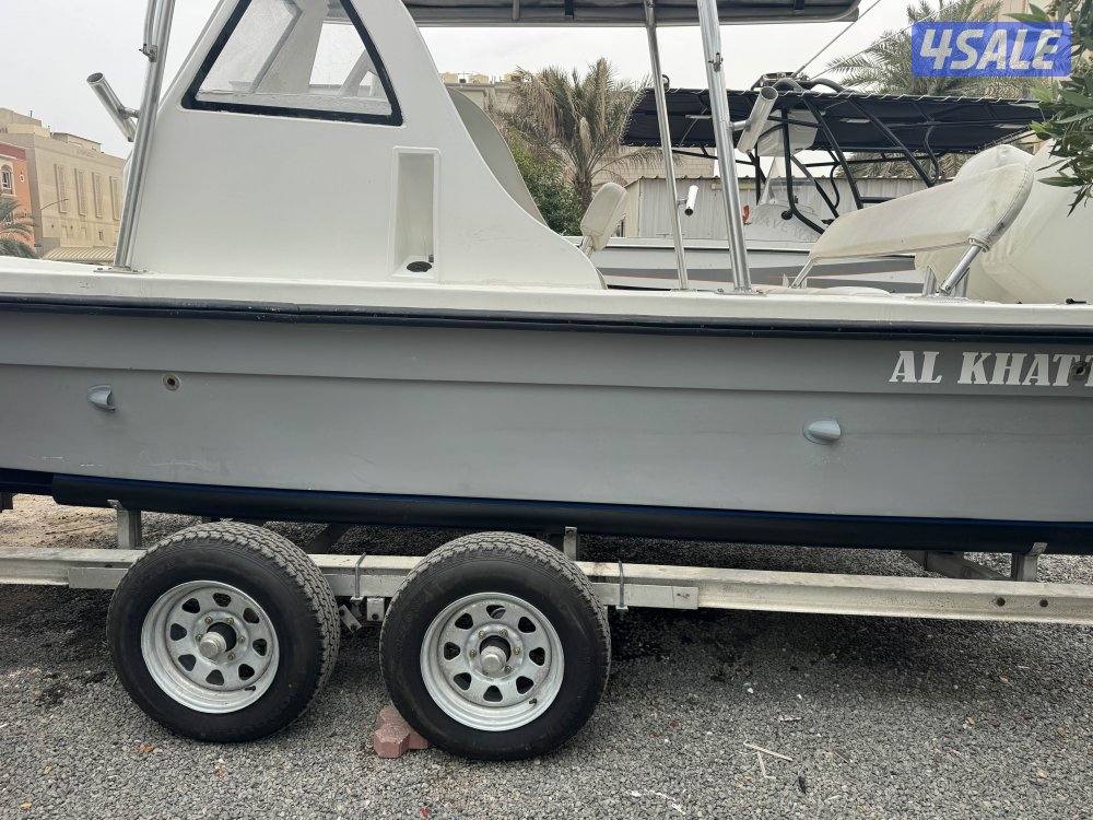 للبيع الختال  27 قدم موديل 2021 نظيف جذاً علي 200/200 ياماها عكس ستاندر7
