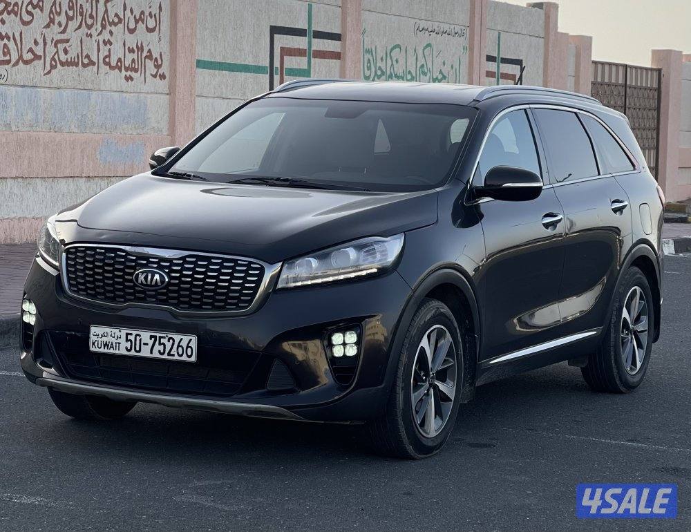 للبيع كيا سورينتو موديل 2019 شرط الفحص بالكامل صبغ الوكالة0