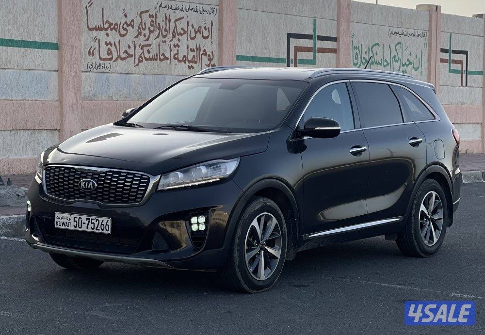 للبيع كيا سورينتو موديل 2019 شرط الفحص بالكامل صبغ الوكالة1