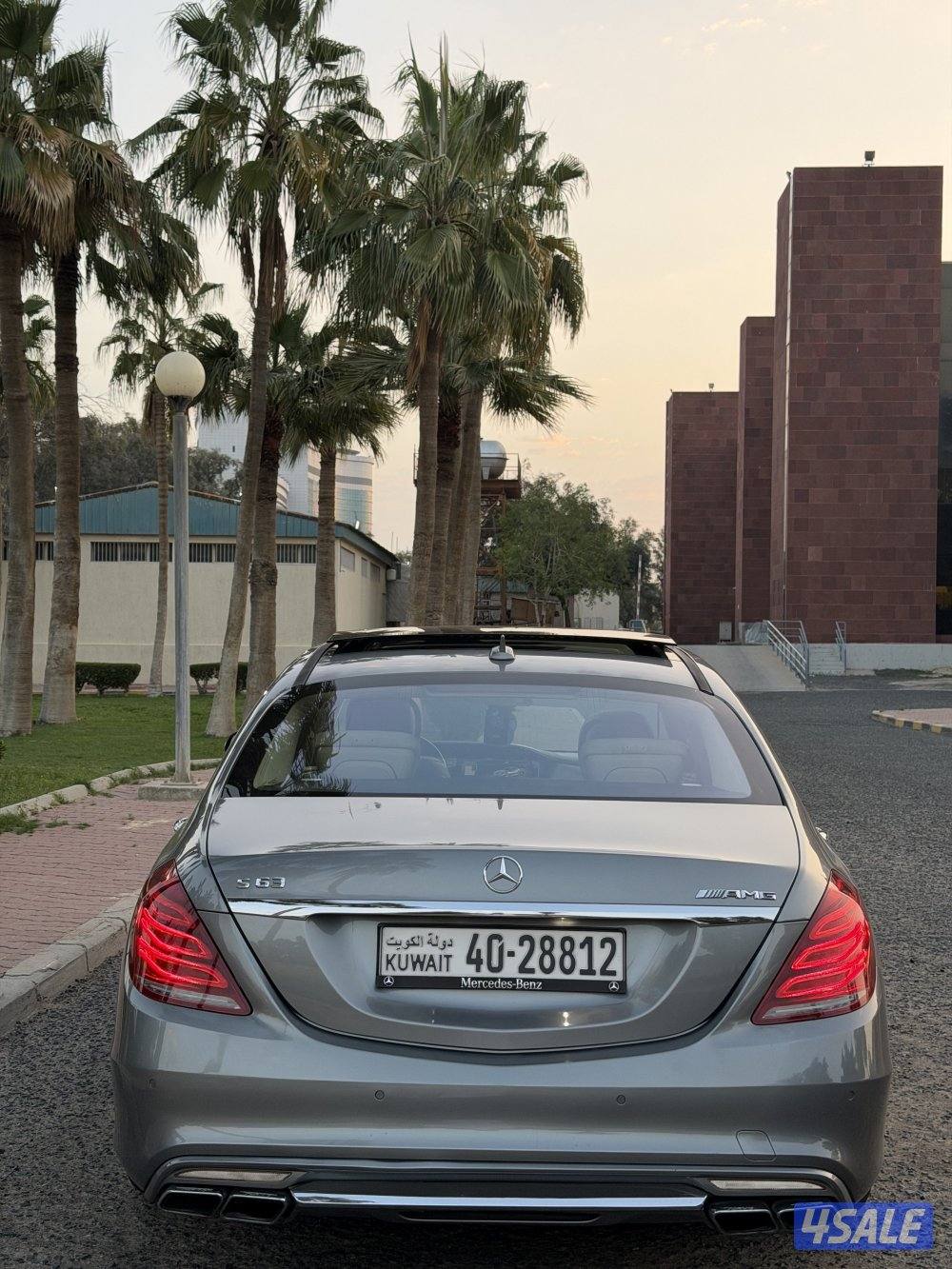 مرسيدس S550 موديل 2015 عداد 2284