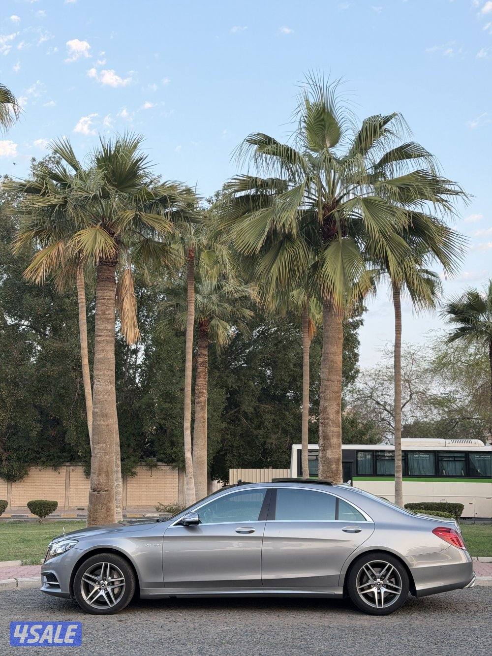 مرسيدس S550 موديل 2015 عداد 2287