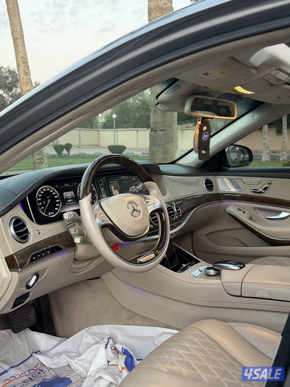 مرسيدس S550 موديل 2015 عداد 22811