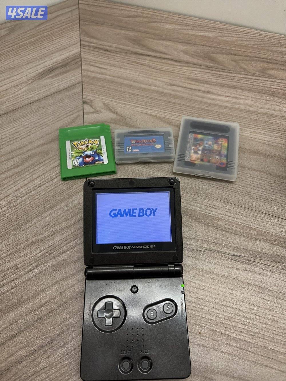 game boy advance SP ( with games.)4