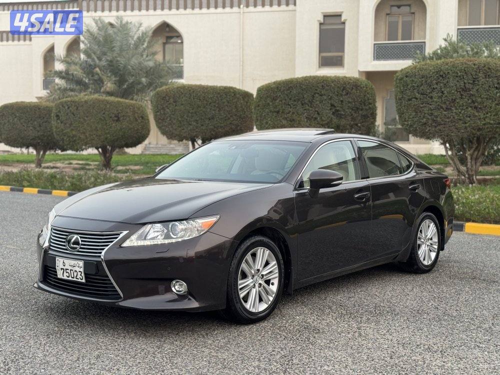 لكزس ES350 موديل 2014 بحاله الوكاله شرط الفحص0