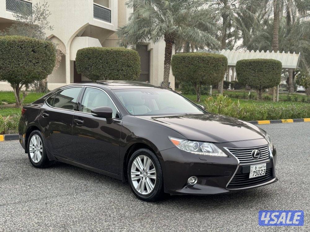 لكزس ES350 موديل 2014 بحاله الوكاله شرط الفحص1