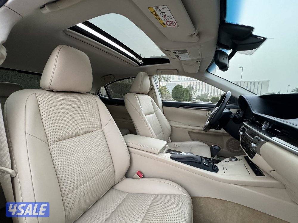 لكزس ES350 موديل 2014 بحاله الوكاله شرط الفحص11