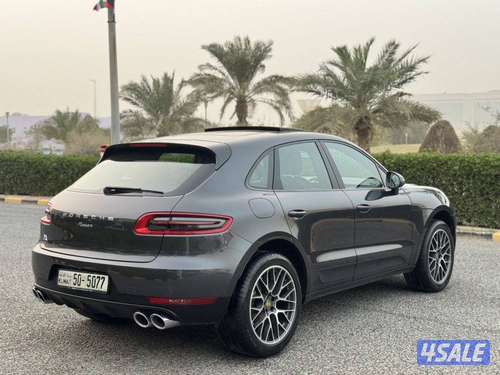 بورش ماكان موديل 2018 بحاله الوكاله شرط الفحص3