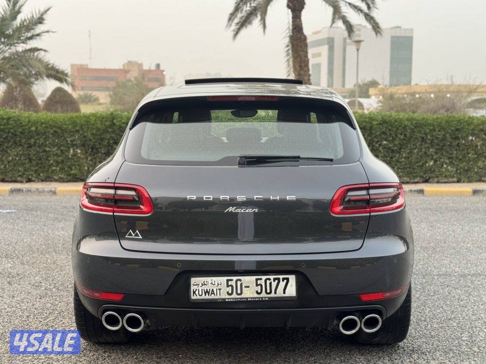 بورش ماكان موديل 2018 بحاله الوكاله شرط الفحص5