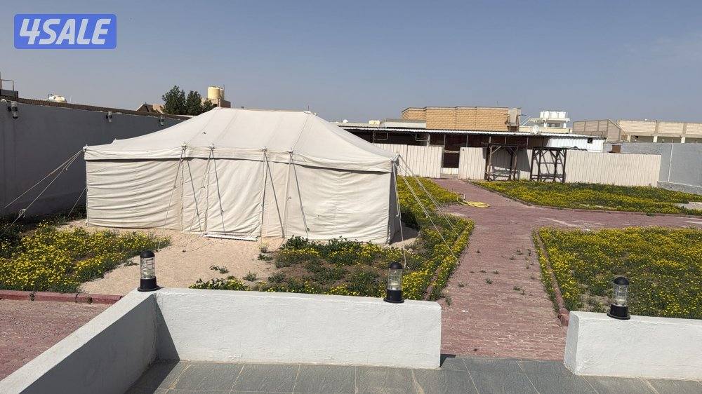 للبيع خيمة باكستانية مقاس ٤×٦ جملون وشراع0