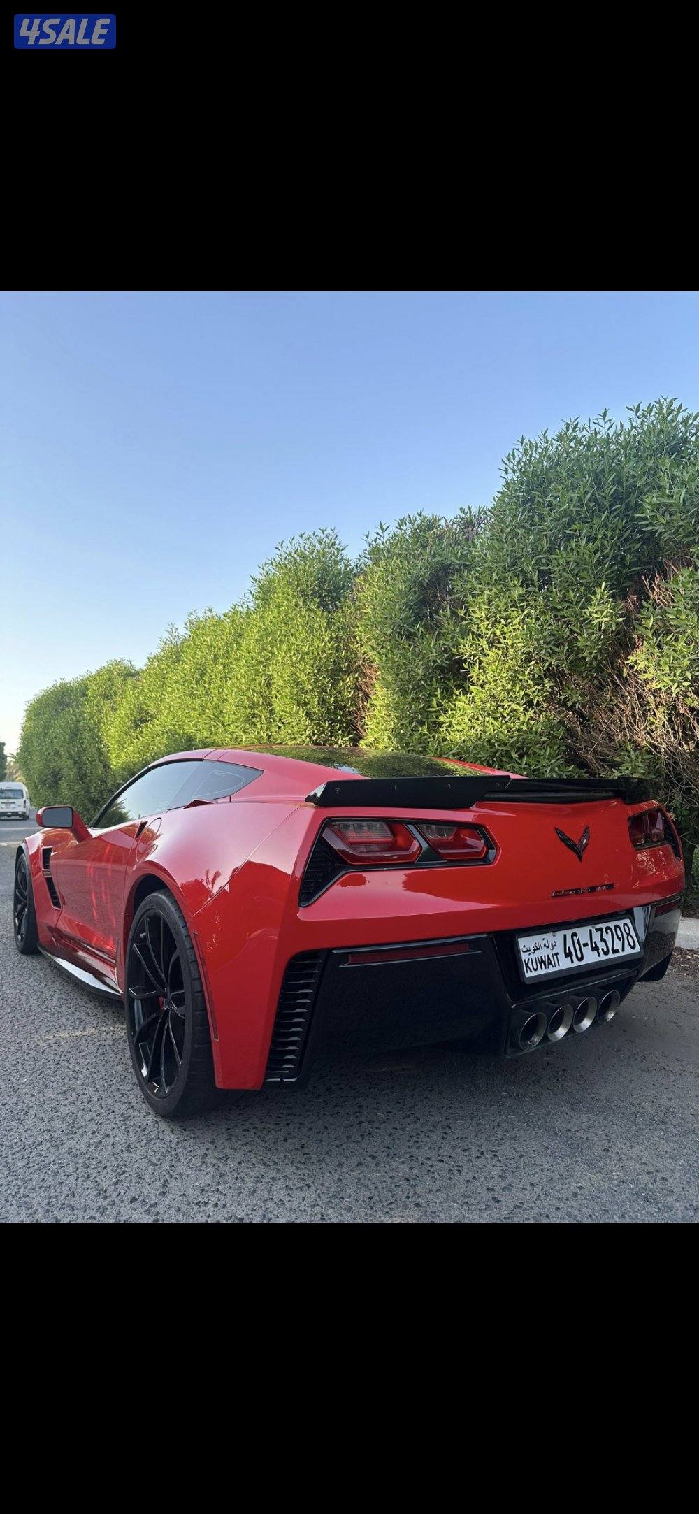 corvette 2018 grand sport (قير عادي)2