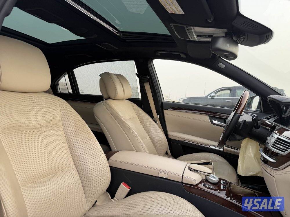 مرسيدس 2012 اس 500 نظيف جداً4