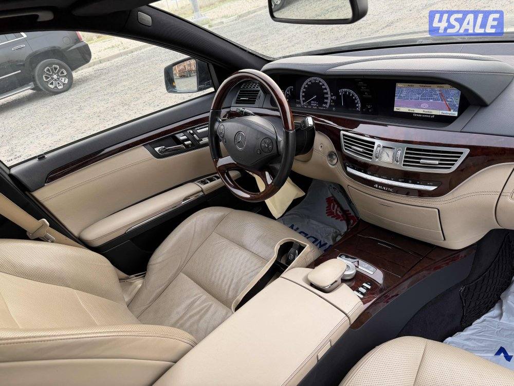 مرسيدس 2012 اس 500 نظيف جداً5
