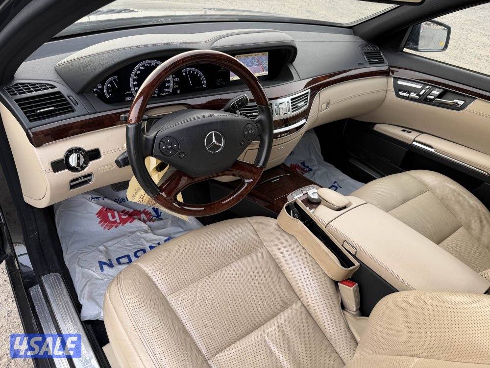 مرسيدس 2012 اس 500 نظيف جداً8