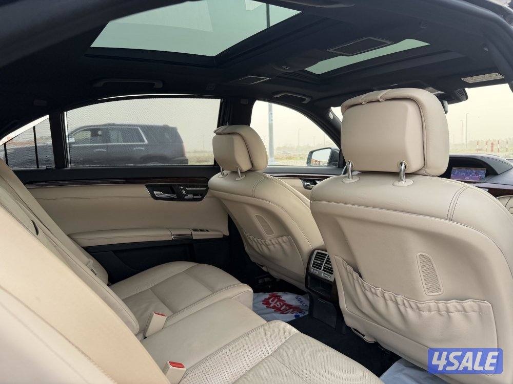 مرسيدس 2012 اس 500 نظيف جداً7