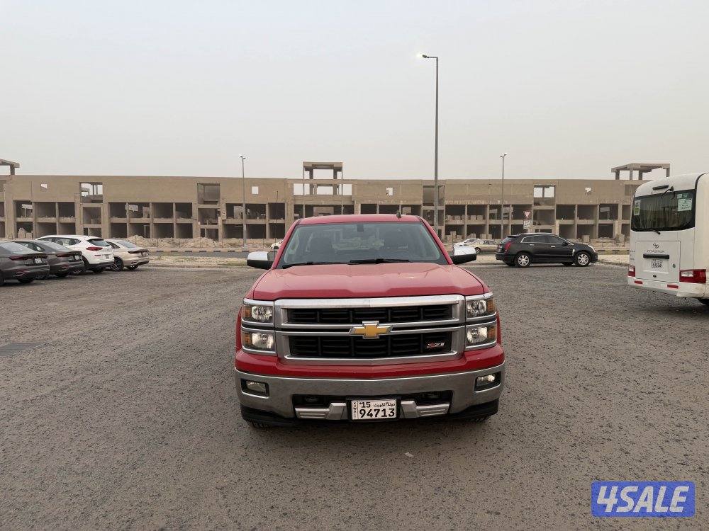 سلفرادو Z71 دبل قير 2014 عداد 127 فقط2