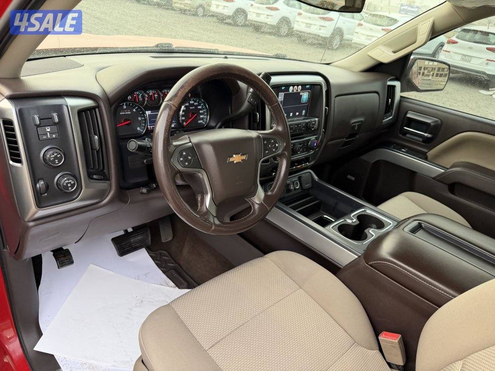 سلفرادو Z71 دبل قير 2014 عداد 127 فقط3