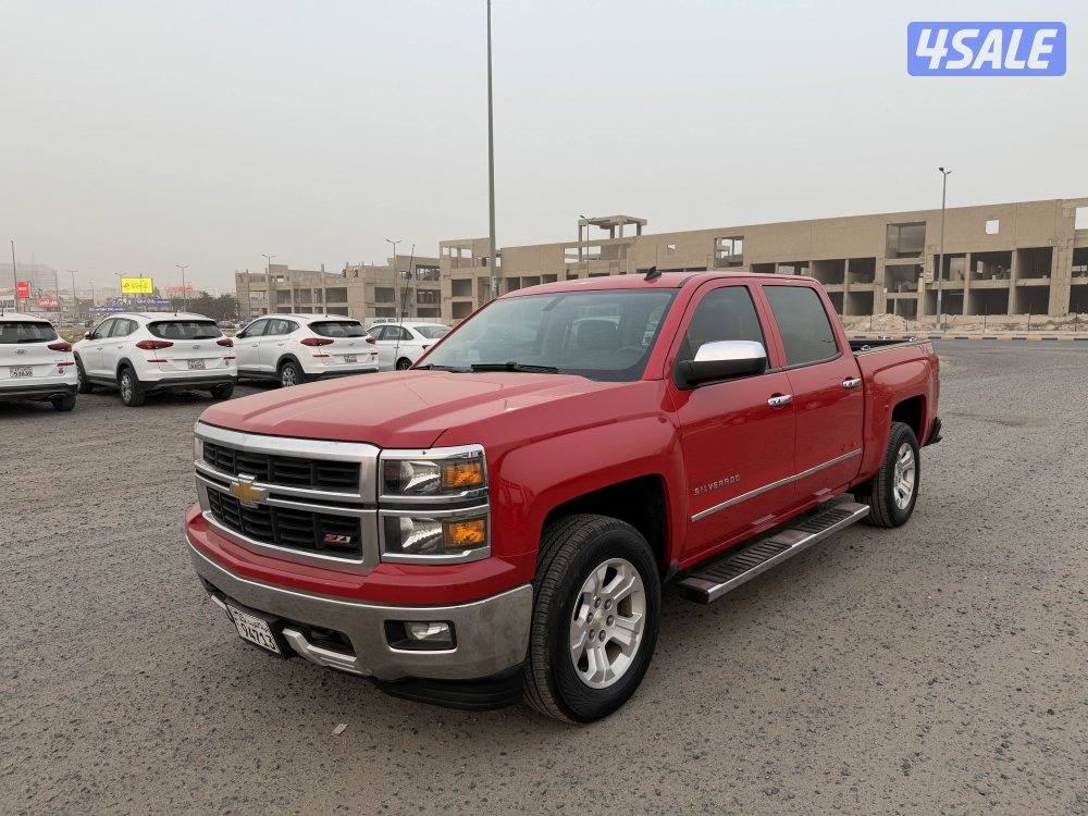 سلفرادو Z71 دبل قير 2014 عداد 127 فقط6