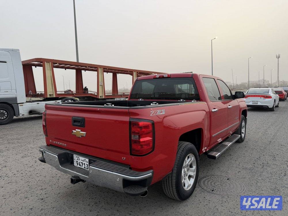 سلفرادو Z71 دبل قير 2014 عداد 127 فقط8