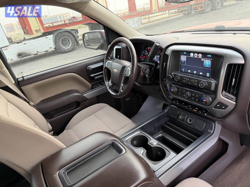 سلفرادو Z71 دبل قير 2014 عداد 127 فقط9