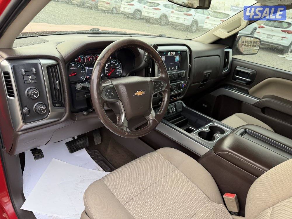 سلفرادو Z71 دبل قير 2014 عداد 127 فقط11